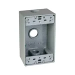 CAJA RECTANGULAR ALUMINIO CON UL